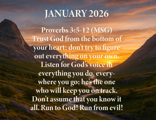 Abba's Motivational Calendar - 2026